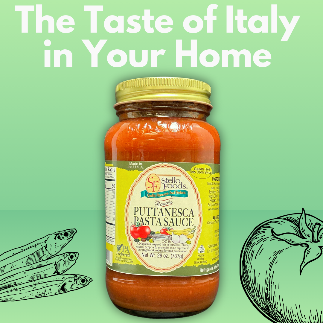 Stello Foods - Rosie's Puttanesca Pasta Sauce 26 oz from Stello Foods