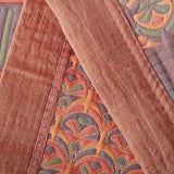 Reversible Colorful Cotton Square Quilt from Moderny