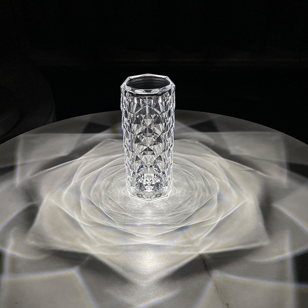 Rose Crystal Lamp from Moderny