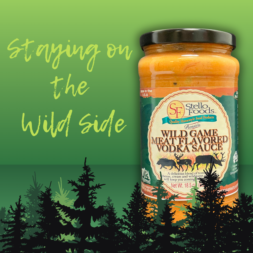 Stello Foods - Rosie's Wild Game Meat Flavored Vodka Sauce 18.5 oz from Stello Foods