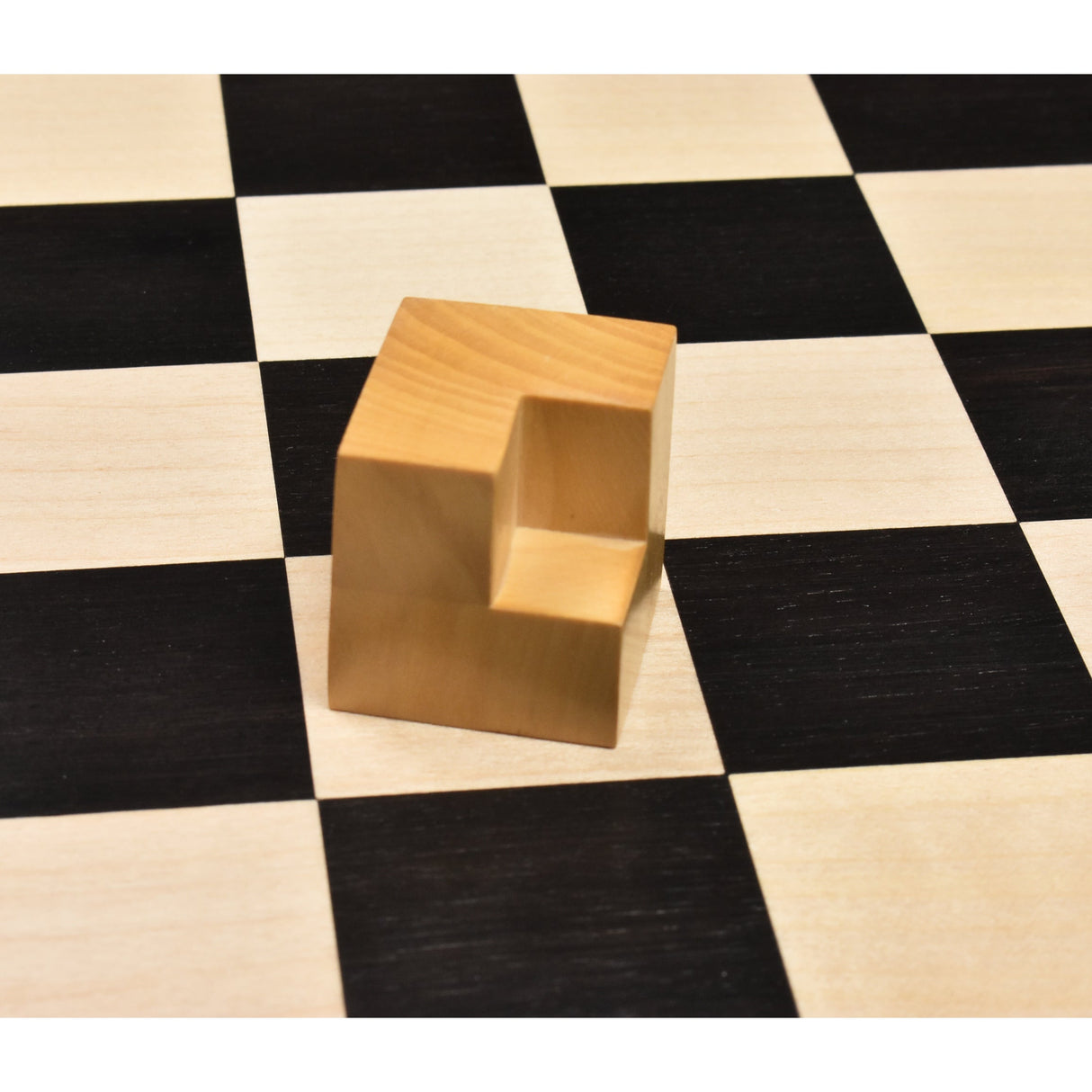 Bauhaus 1923 Combo Chess Set - Ebonised Boxwood Chess Pieces + Ebony Chess Board From Royal Chess Mall