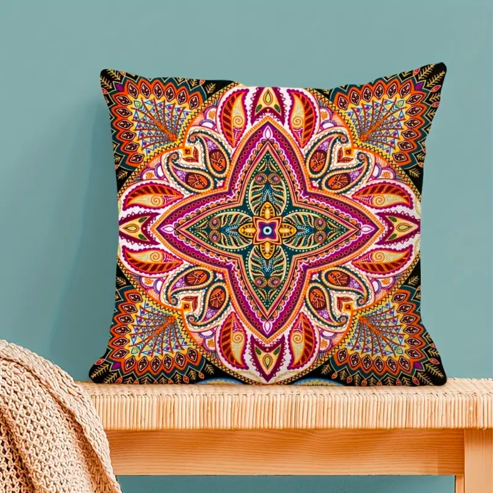 Colorful Bohemian Cushion Cover from Moderny