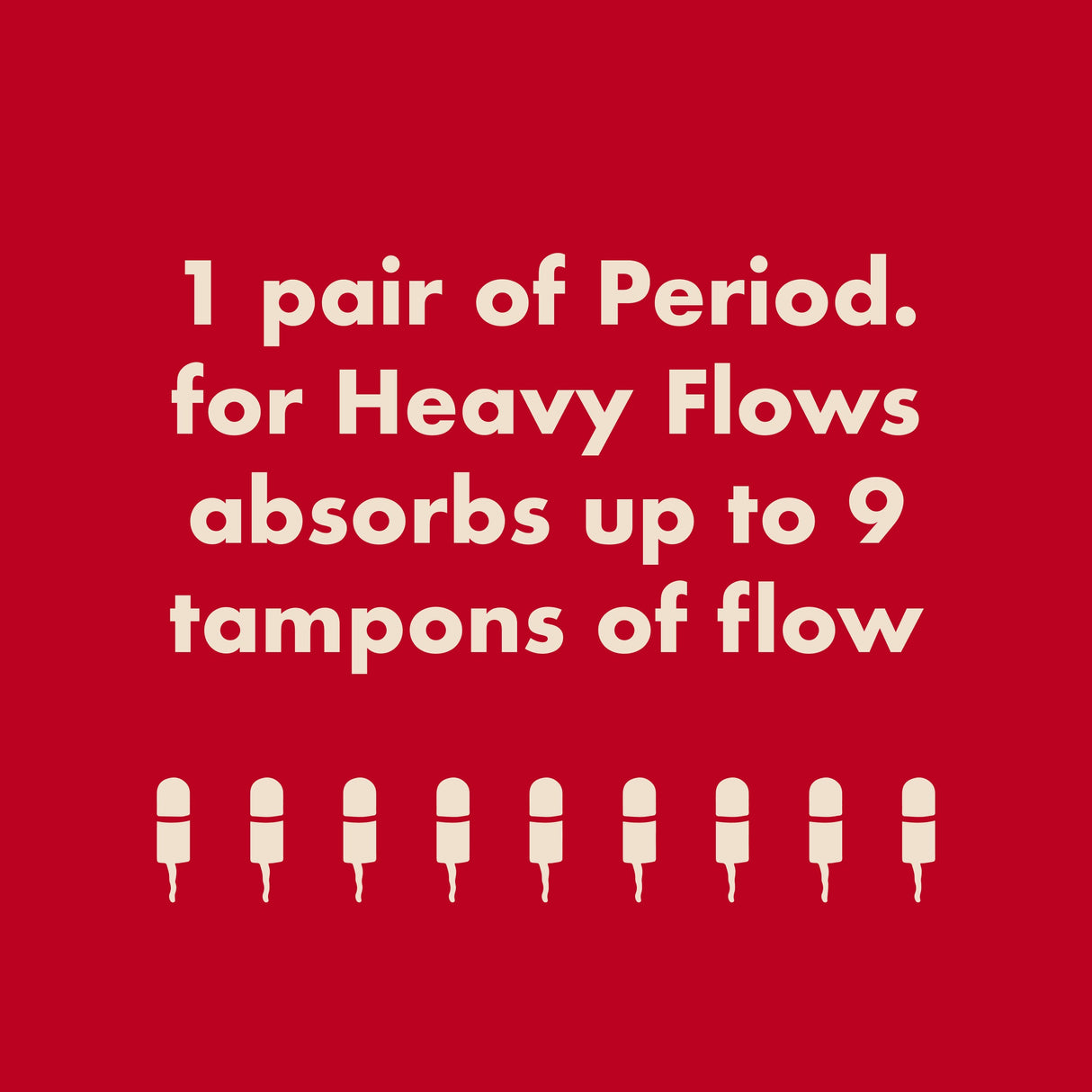 The Bikini Period. in Organic Cotton For Heavy Flows From The Period Company