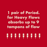 The Bikini Period. in Organic Cotton For Heavy Flows From The Period Company