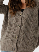 Oversized Cable Knit Cardigan from Cozy Earth