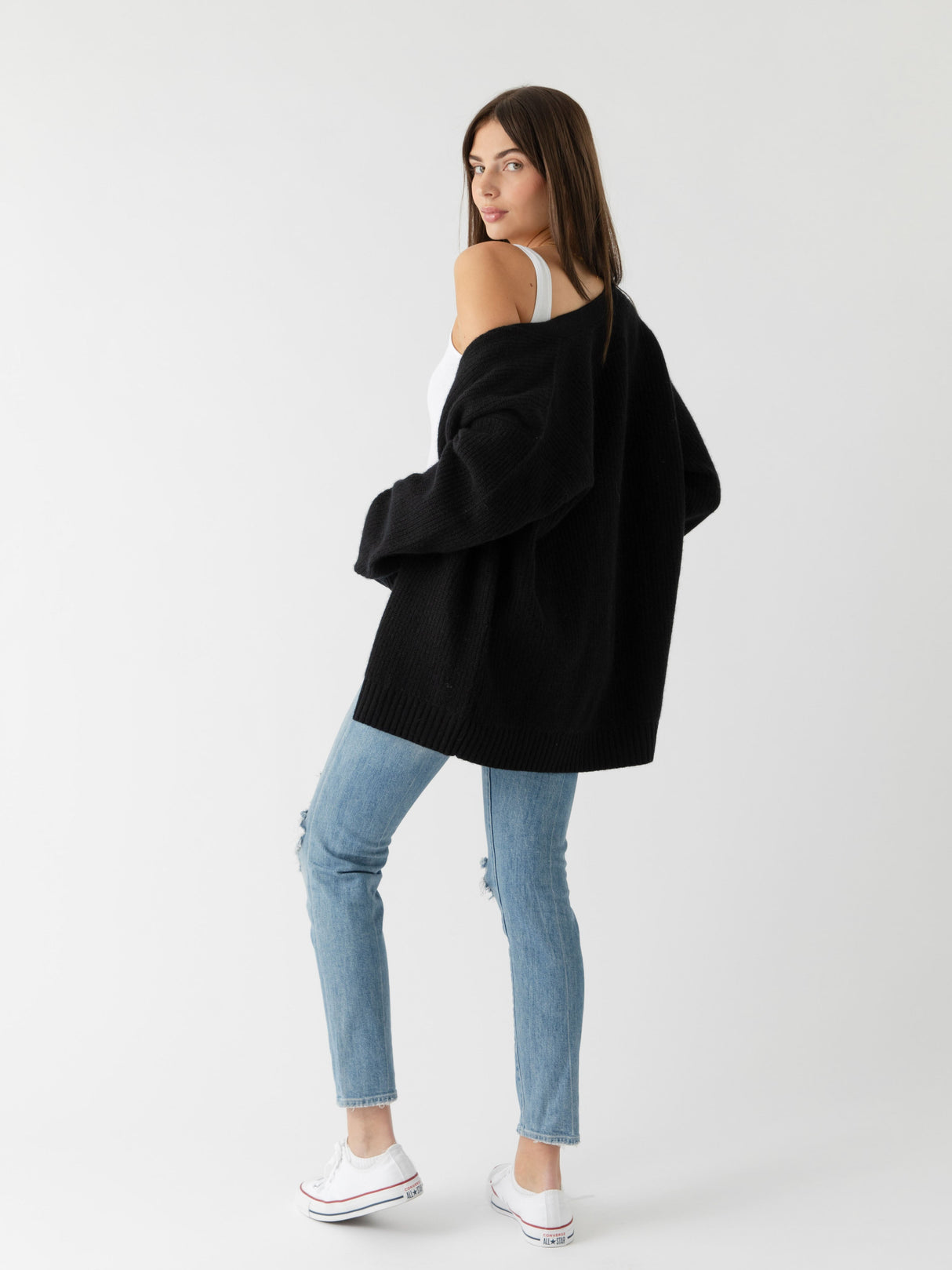Oversized Sunday Cashmere Cardigan from Cozy Earth