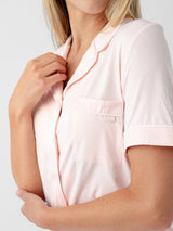 Women's Bamboo Stretch-Knit Short Sleeve Pajama Set from Cozy Earth