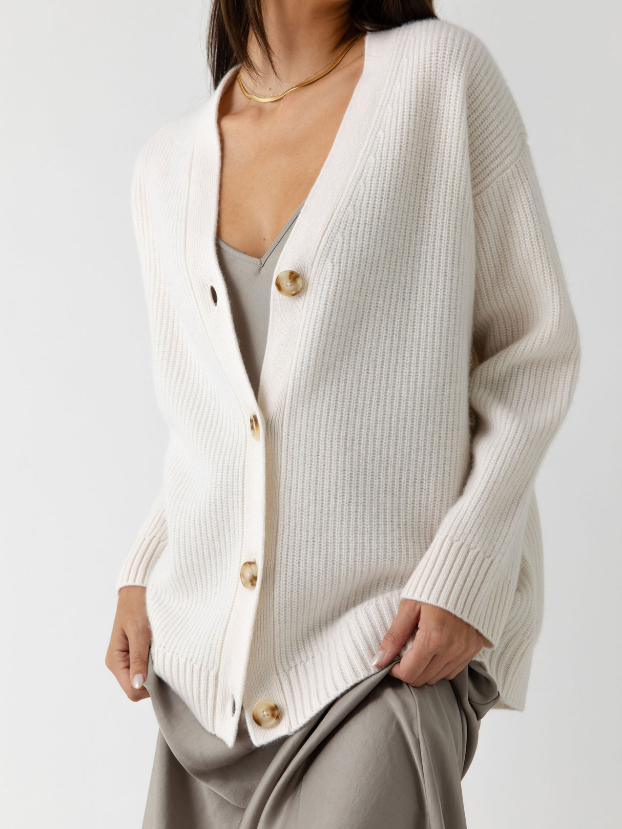 Oversized Sunday Cashmere Cardigan from Cozy Earth