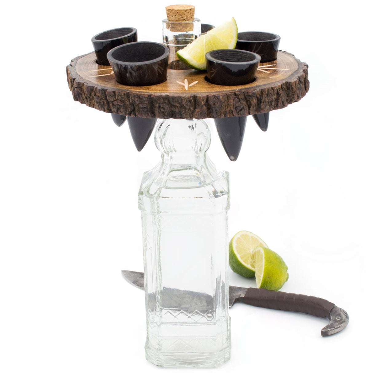 Drinking Horn Shot Glass Set from Norse Tradesman