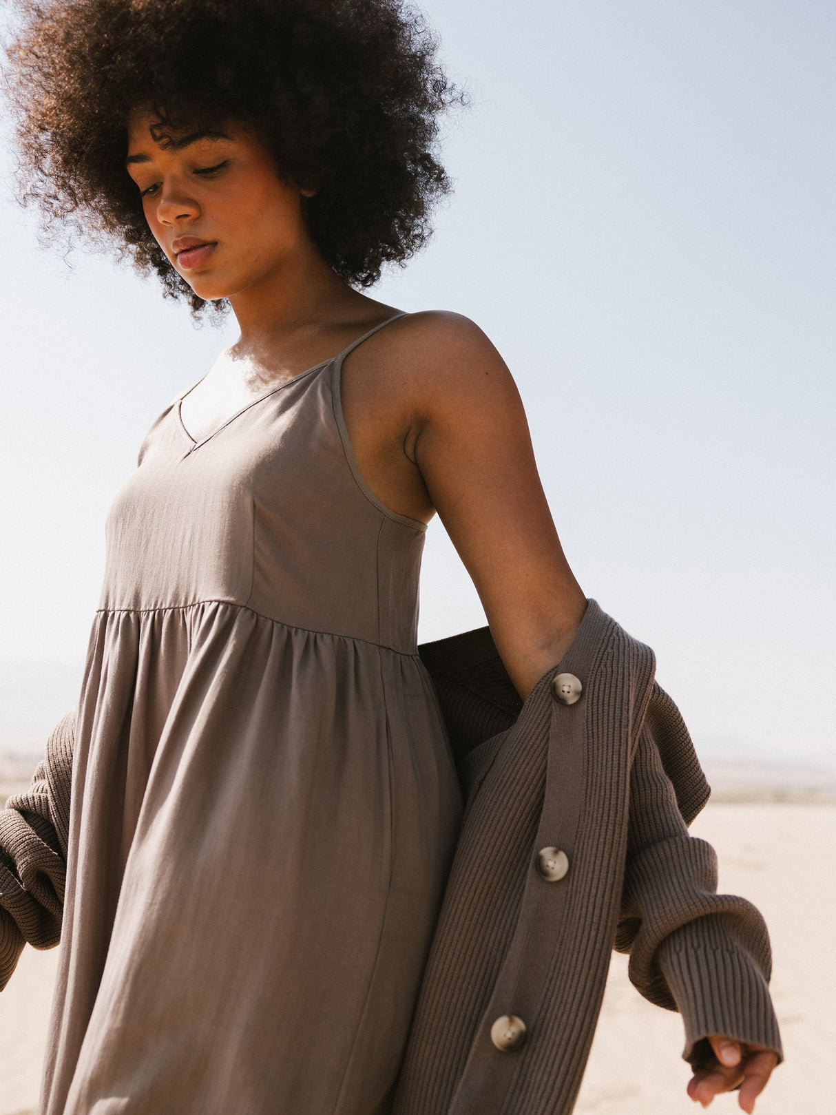 Oversized Classic Cardigan from Cozy Earth