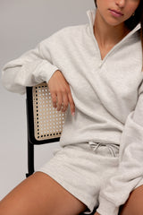 Women's CityScape Quarter Zip from Cozy Earth