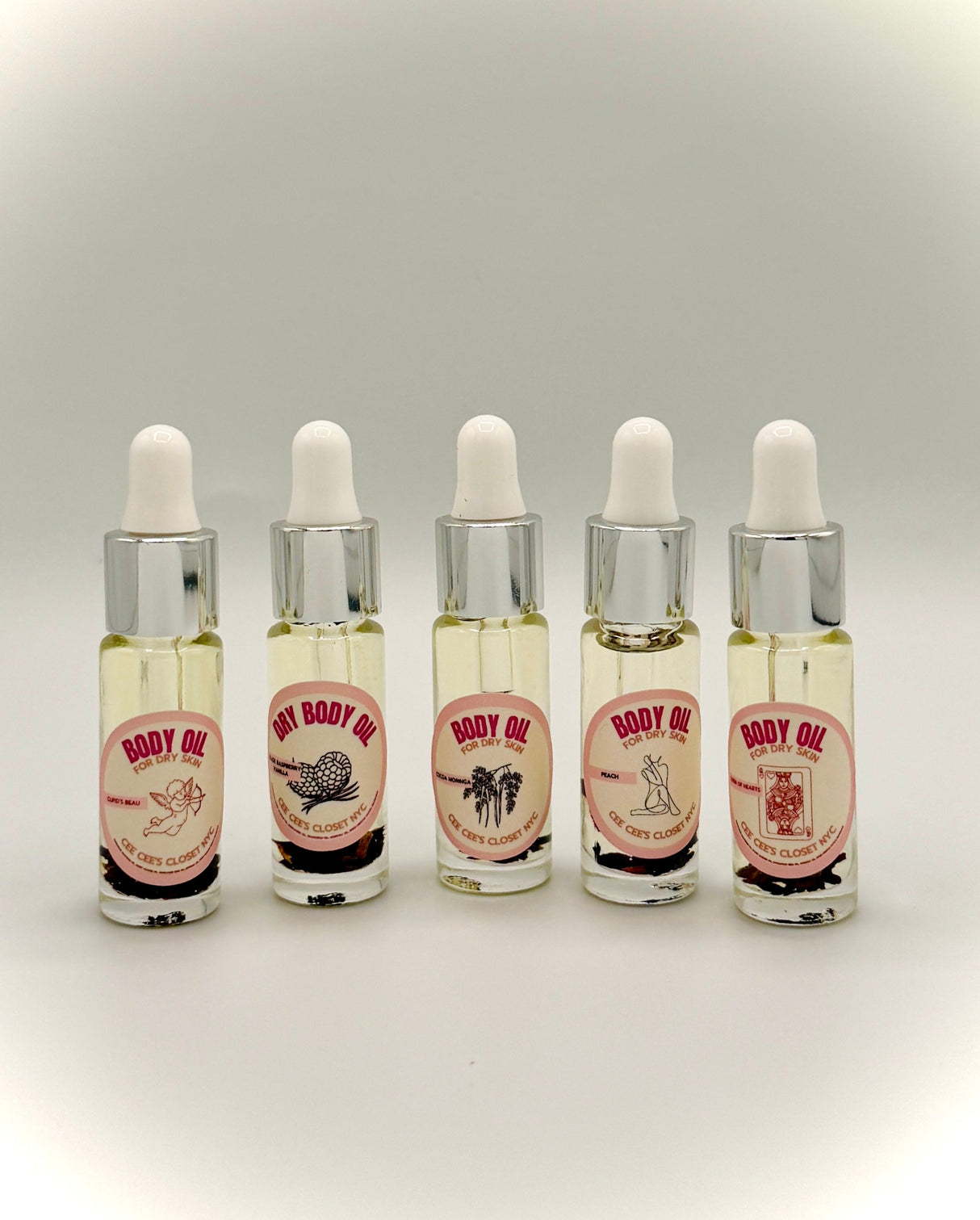 Scented Dry Body Oil from Cee Cee's Closet NYC