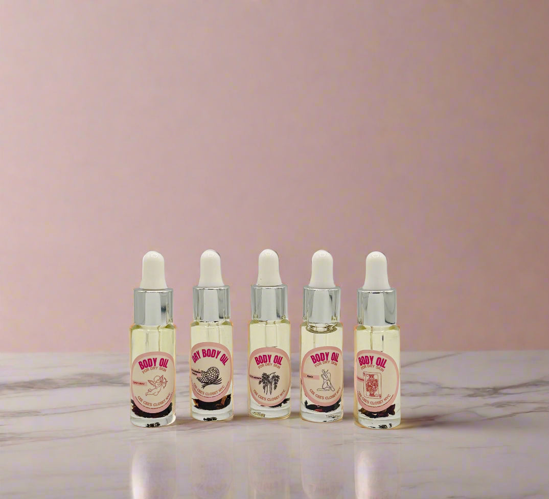 Scented Dry Body Oil from Cee Cee's Closet NYC