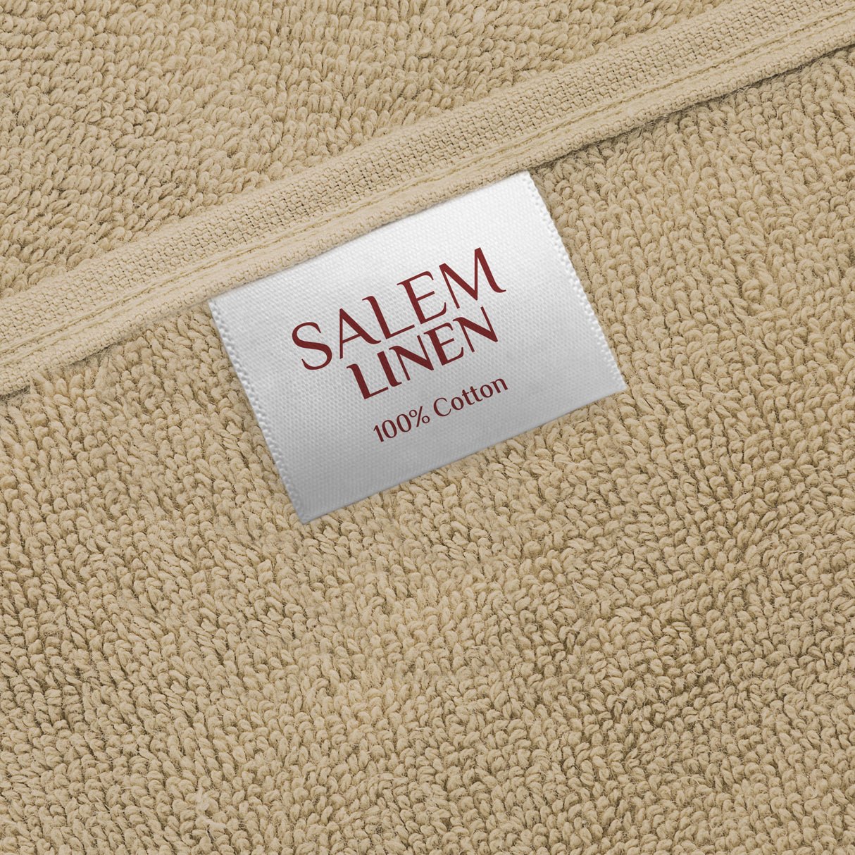 Salem Linen 6 Piece 100% Cotton Bath Towel Set From American Soft Linen