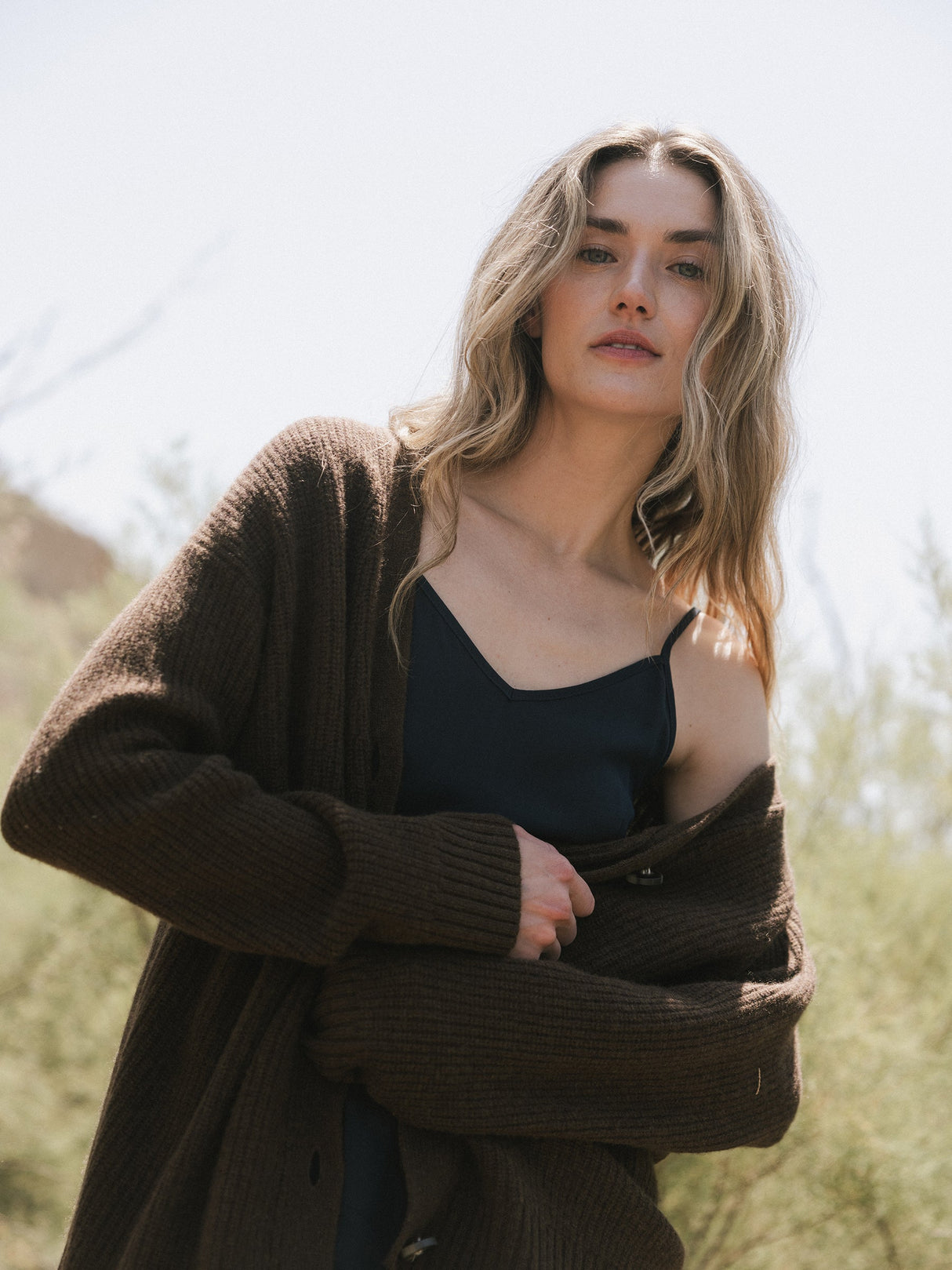 Oversized Sunday Cashmere Cardigan from Cozy Earth
