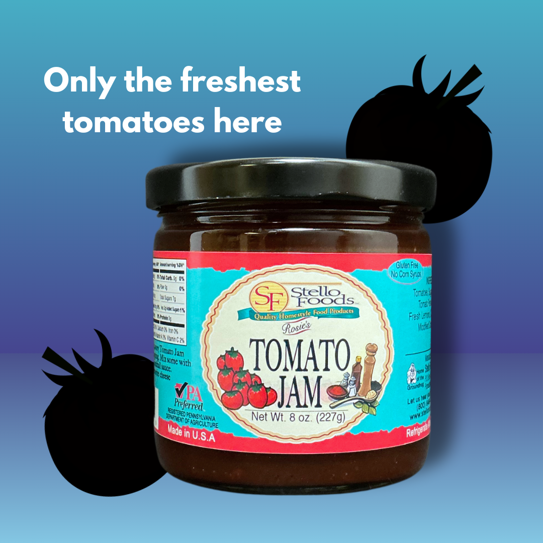 Stello Foods - Rosie's Tomato Jam 8 oz from Stello Foods
