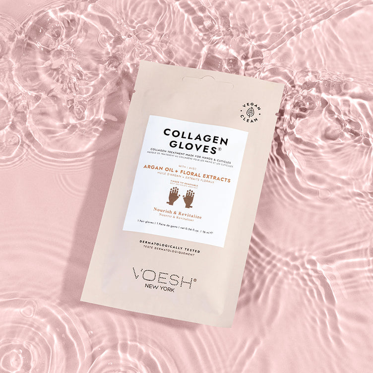 VOESH Collagen Mask Gloves - Argan Oil & Floral Extracts single from iNAIL SUPPLY
