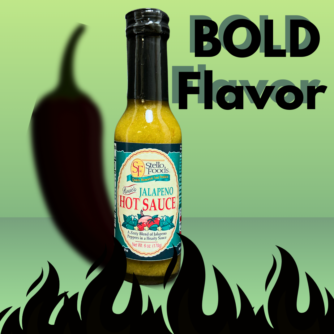 Stello Foods - Rosie's Jalapeños Hot Sauce 6 oz from Stello Foods