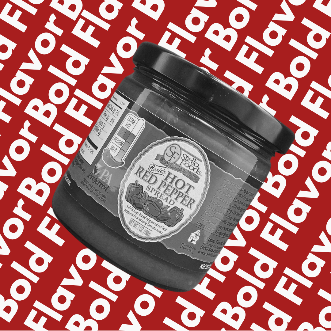 Stello Foods - Rosie's Hot Red Pepper Spread 7 oz from Stello Foods