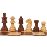 2 in 1 Magnetic Travel Chess & Backgammon set in Golden Rosewood - 10 inches from Royal Chess Mall
