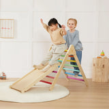 Tiny Land® 7-in-1 Rainbow Climbing Set From Tiny Land