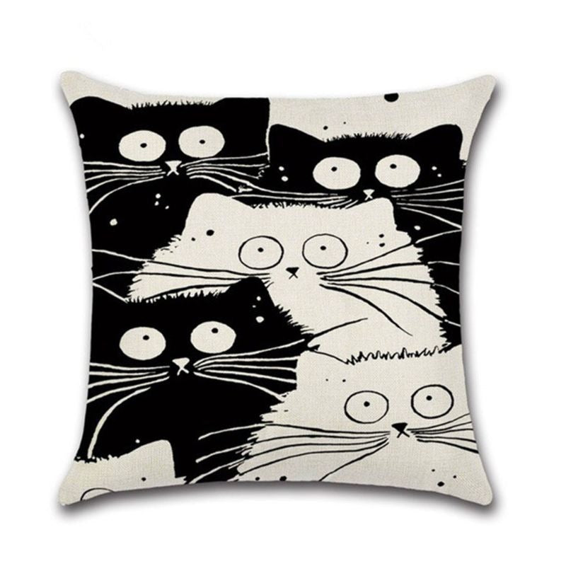 Meow Meow Cushion Covers from Moderny