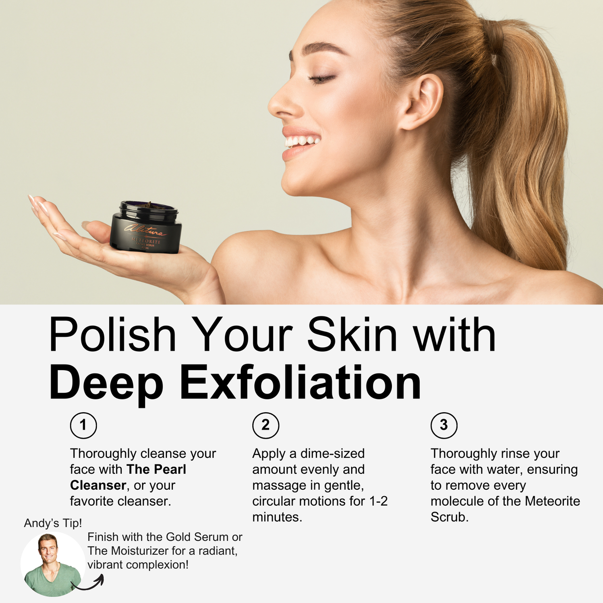 The Meteorite Facial Scrub From Alitura