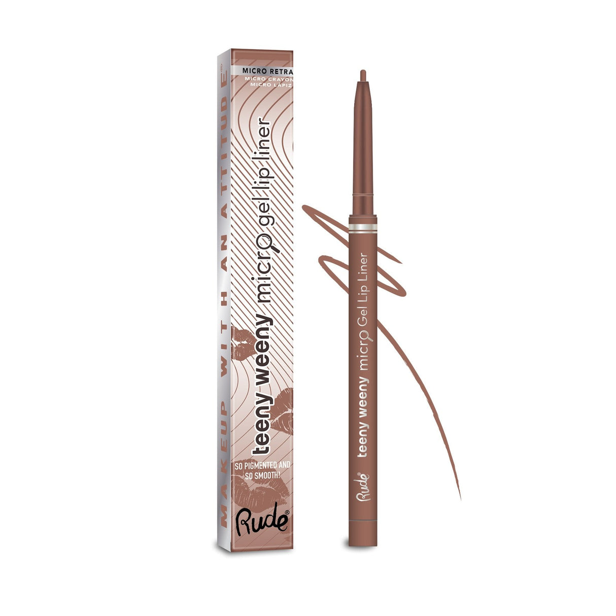 Teeny Weeny Micro Gel Lip Liner Display Set, 112pcs from Rude Cosmetics