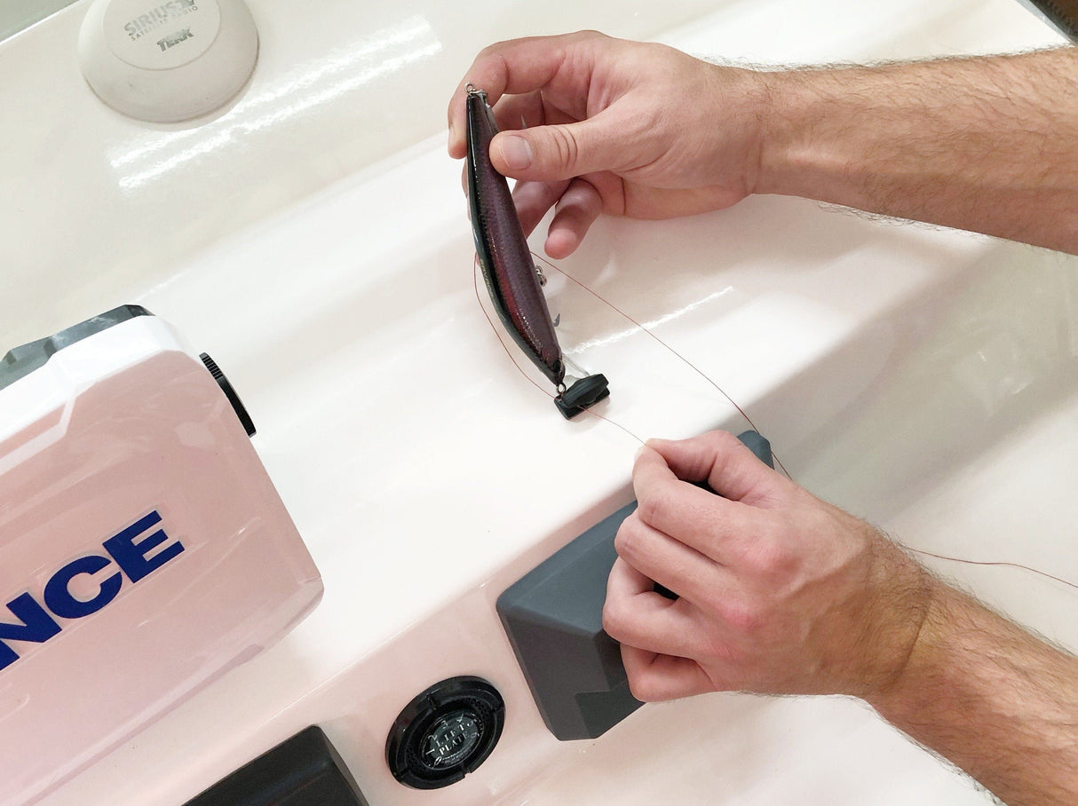 Line Cutterz™ Ceramic Blade Peel &amp; Stick Cutter – The Ultimate Hands-Free Fishing Line Cutter from Line Cutterz