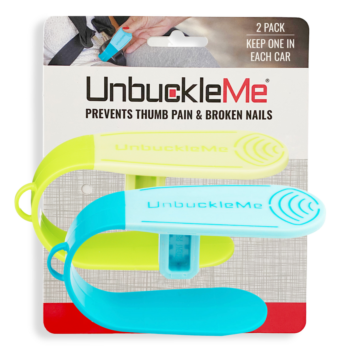 UnbuckleMe Car Seat Buckle Release Tool - Double Packs from UnbuckleMe®