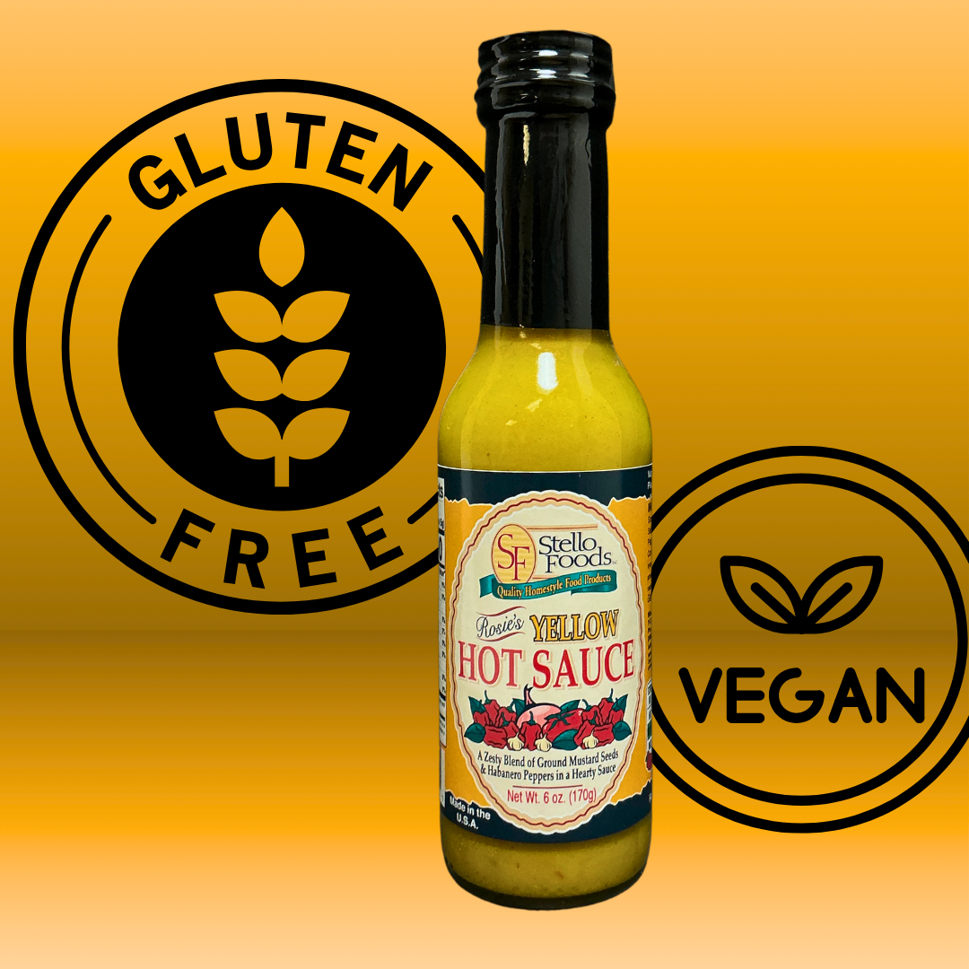 Stello Foods - Rosie's Yellow Hot Sauce 6 oz from Stello Foods