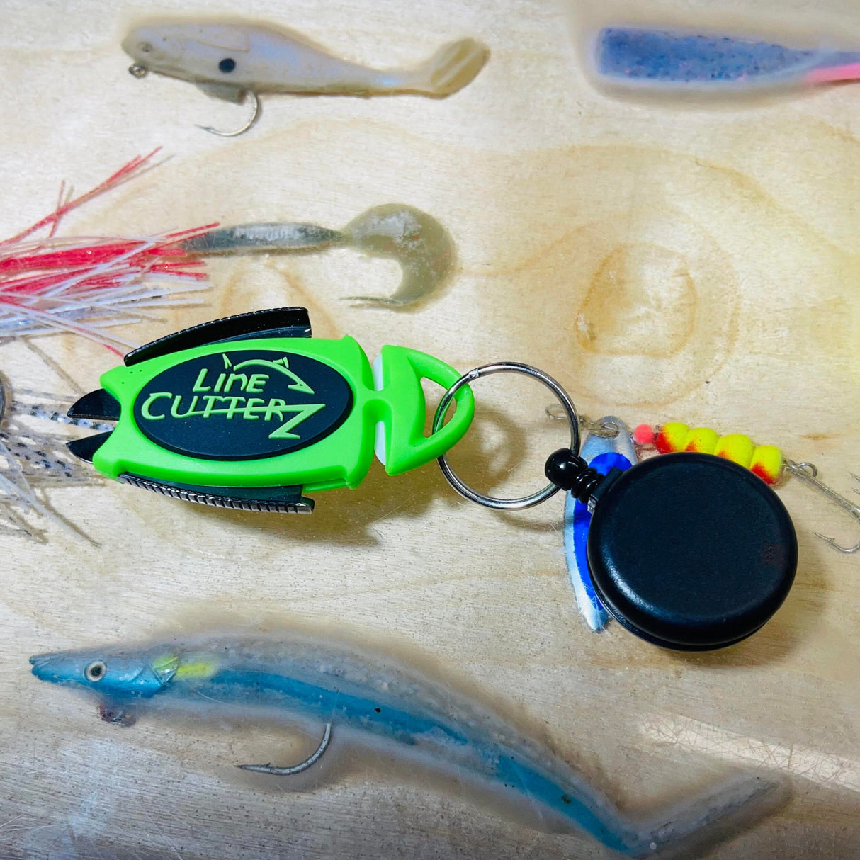 Dual Hybrid Micro Scissors - Glow-in-the-Dark from Line Cutterz
