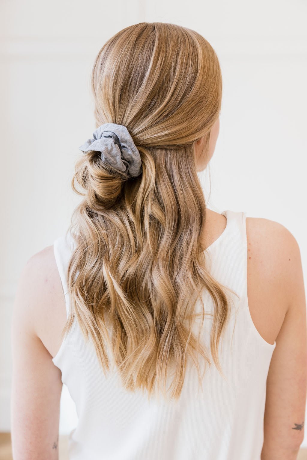 Bamboo Stretch-Knit Scrunchies from Cozy Earth
