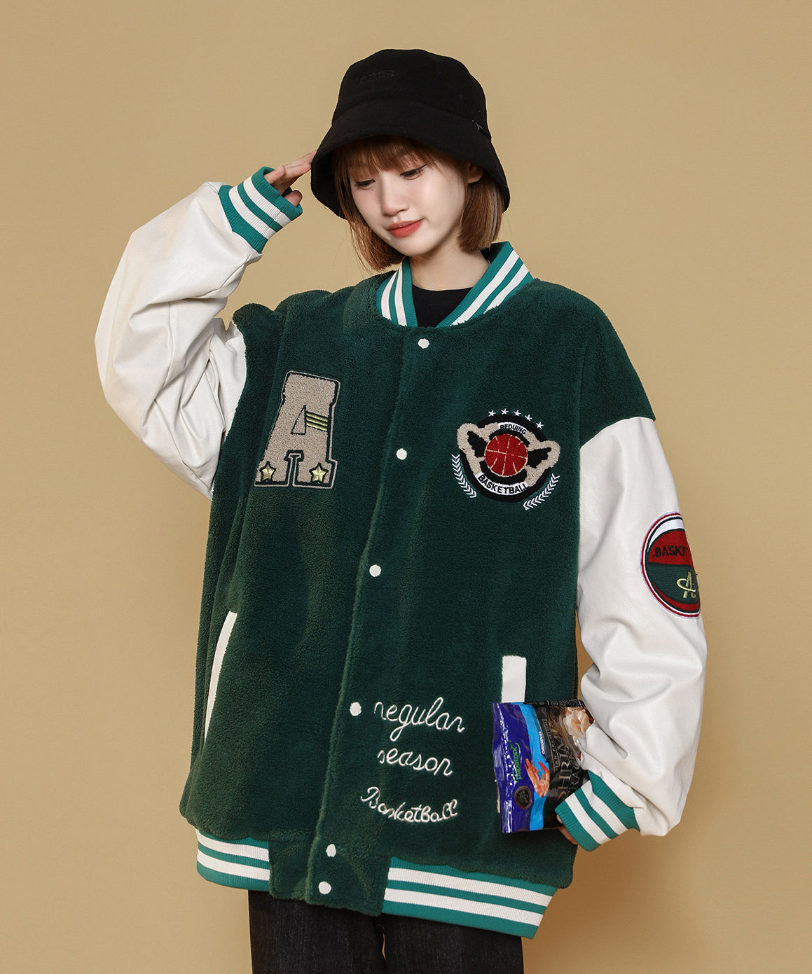 Women's Pilot Varsity Jacket from Niepce Inc