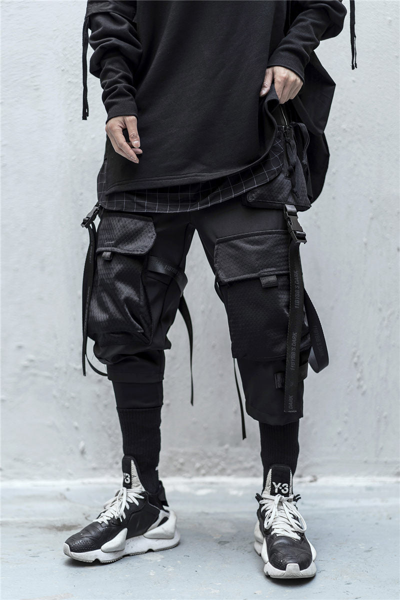 Master Crossover Black Jogger Pants  From Niepce Inc