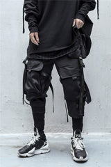 Master Crossover Black Jogger Pants  From Niepce Inc