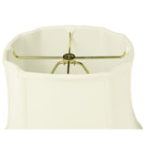 French Oval Piped Egg Shell Lamp From 12"W x 12"H LampsUSA