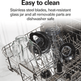 Hamilton Beach Power Elite Glass Jar Blender and Food Chopper Combo from Jupiter Gear Home