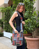 Kathmandu Collection Patchwork Striped Hobo Bag from Jupiter Gear