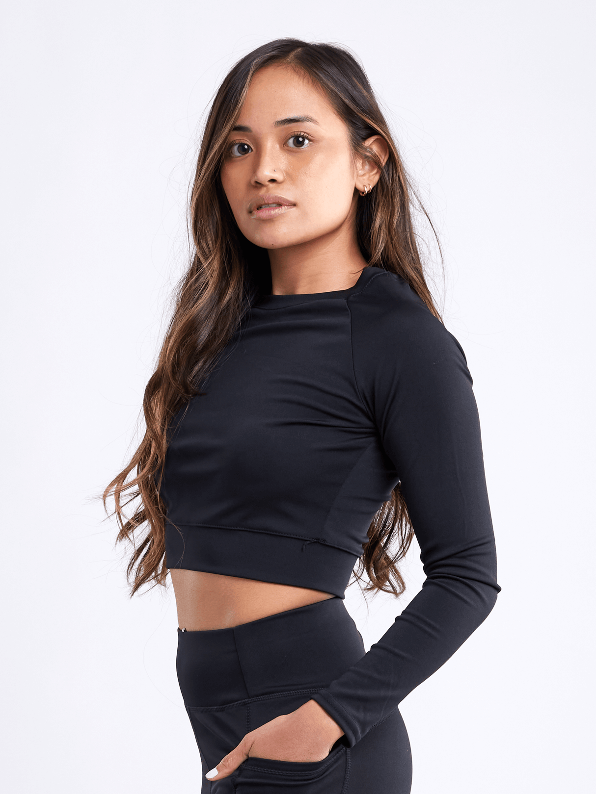 JupiterGear Long-Sleeve Crop Top from Jupiter Gear