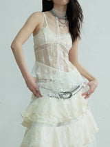 Deektah Layered Ruffle Dress from Marigold Shadows