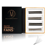 Rapid 5D Promade Fans® - 1000 Fans from Mega Lash Academy
