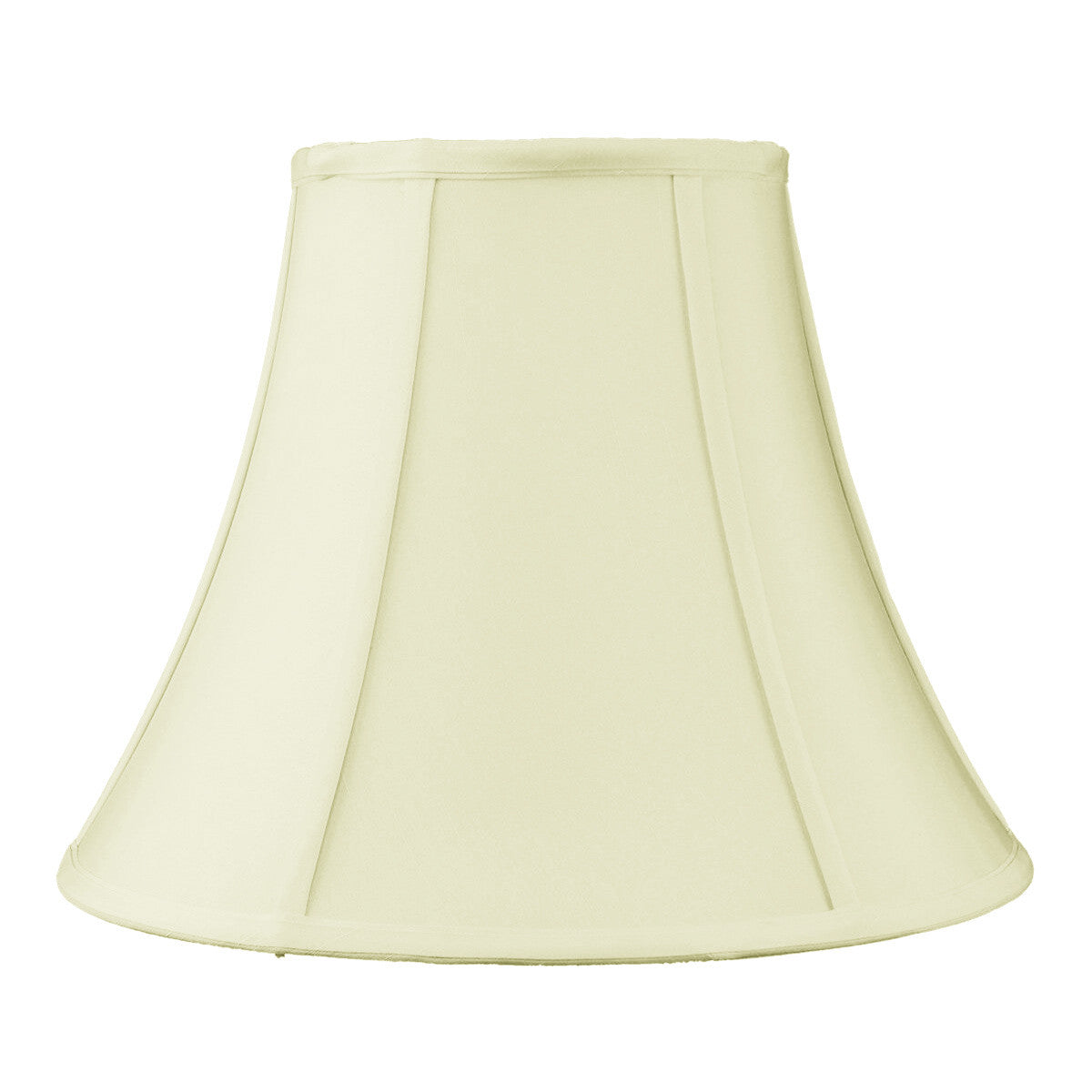Egg Shell 14"W x 11"H Shantung Bell Lampshade From LampsUSA