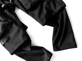 Master Crossover Black Jogger Pants  From Niepce Inc