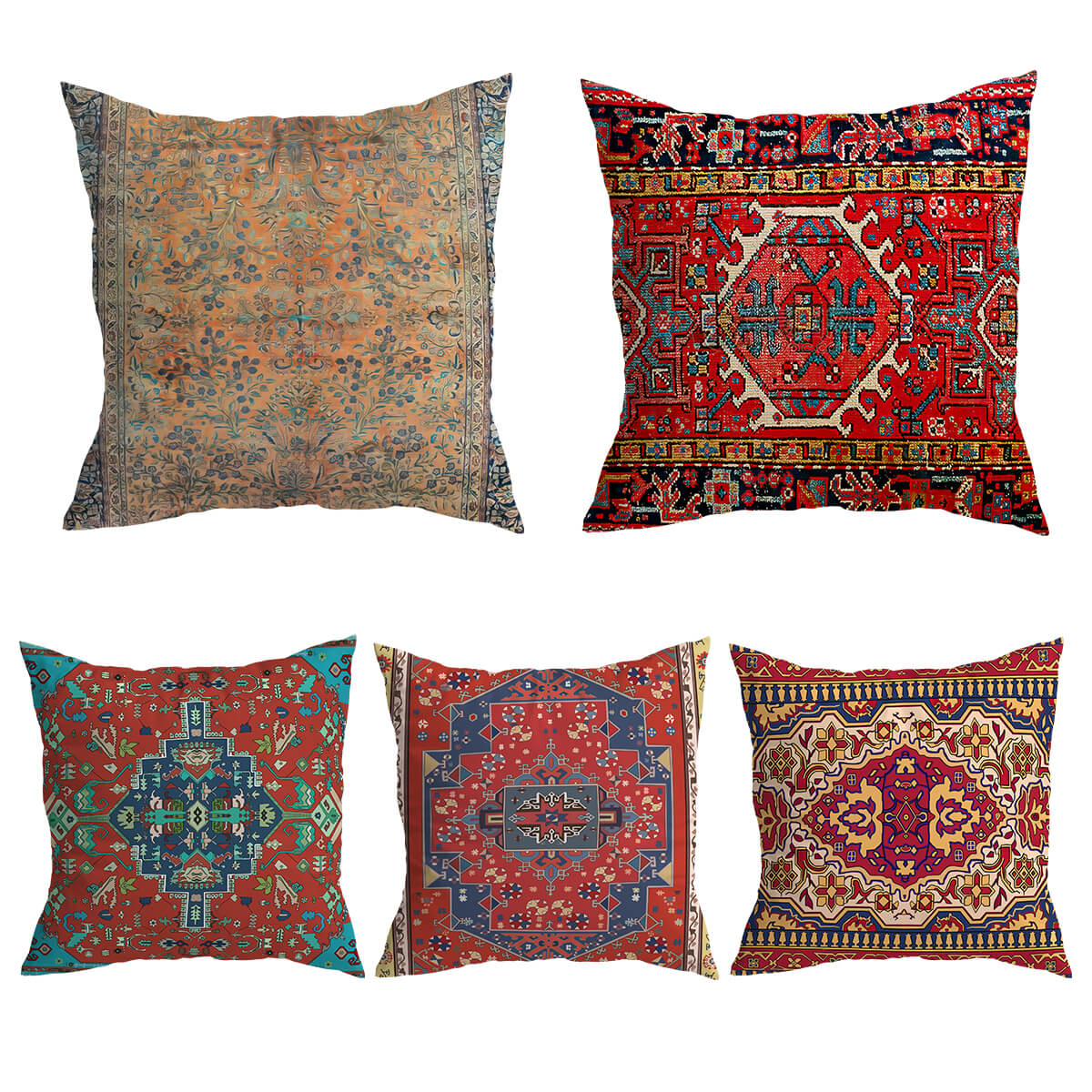 Kilim Pattern Cushion Covers from Moderny