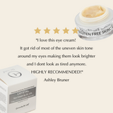 Wrinkle Smoothing, Hydrating Eye Cream for Rosacea and Acne Prone Skin- Firming and Plumping from Epilynx Skincare and Cosmetics