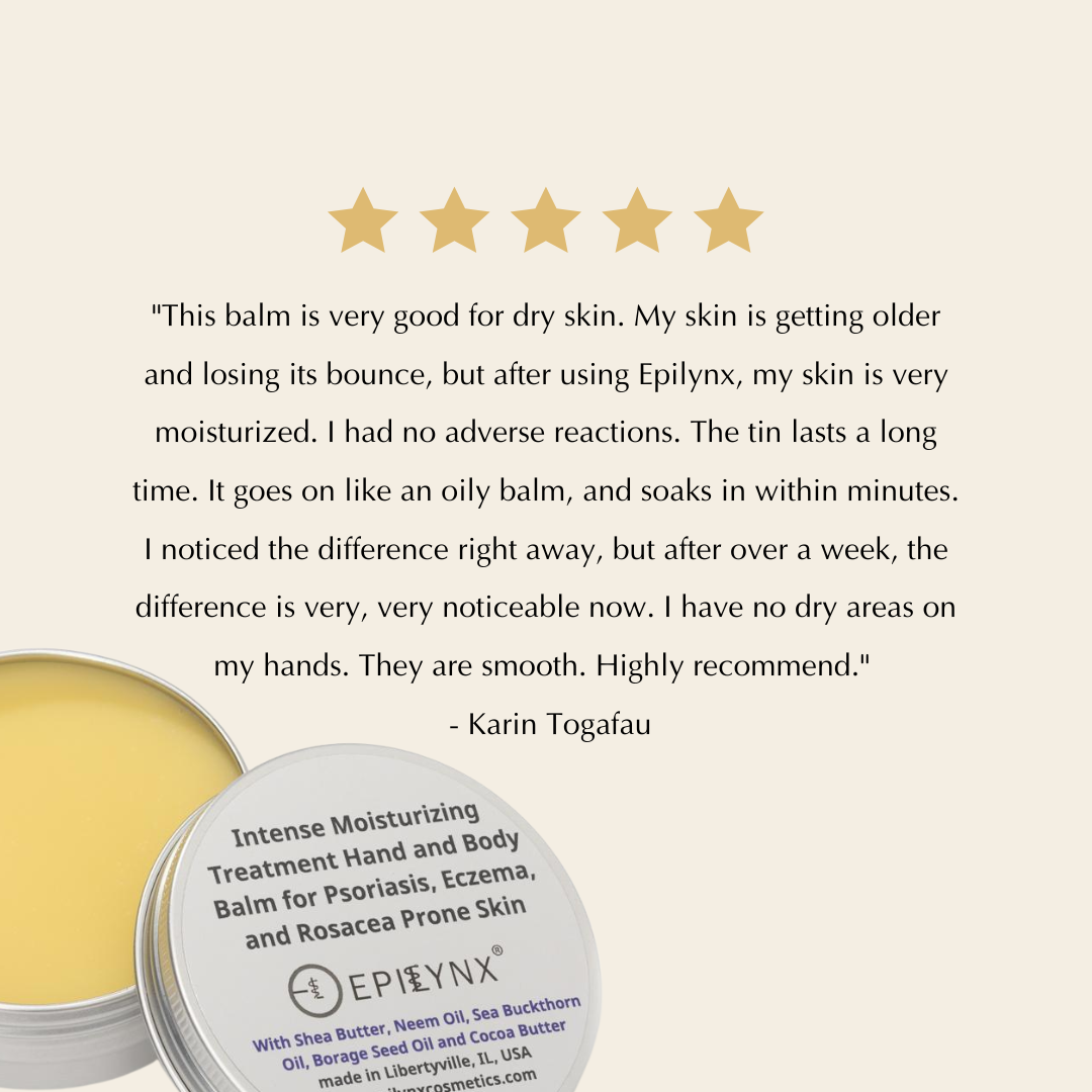 Intense Hydration Shea Butter Moisturizer for Dry Skin from Epilynx Skincare and Cosmetics