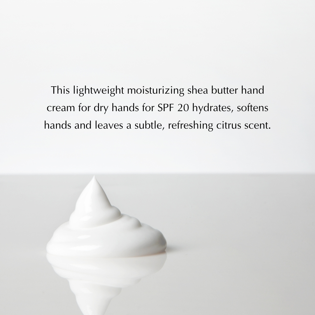 Shea Butter Hand Cream for Dry Hands with SPF 20 from Epilynx Skincare and Cosmetics