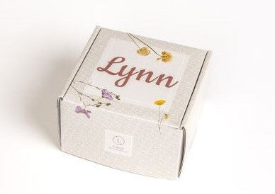 Organic new baby gift set - welcome little one! from Lizush