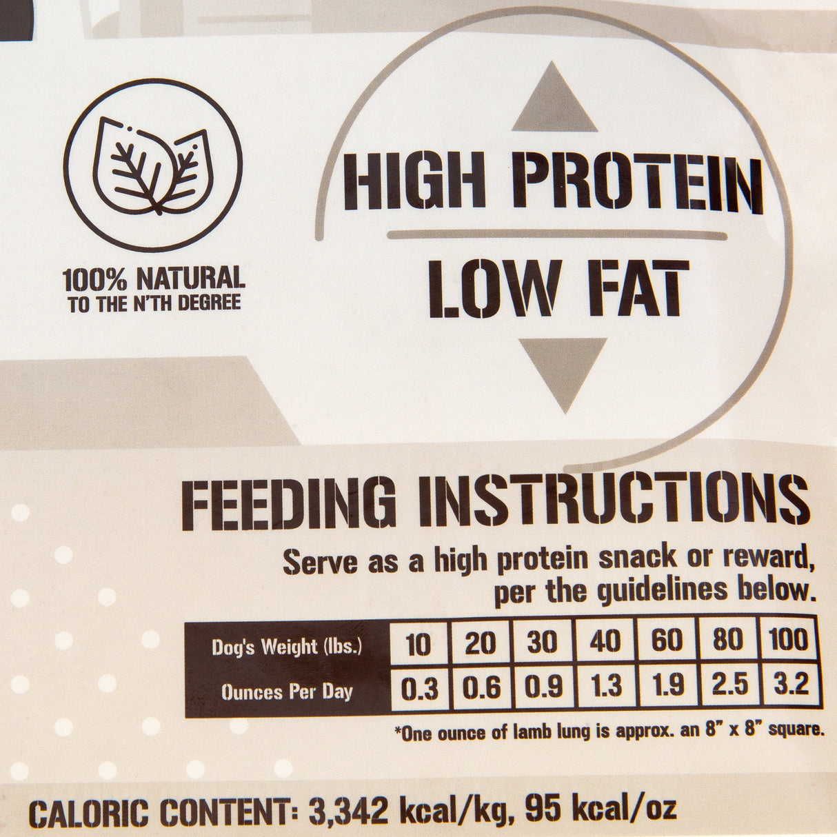Lamb Lung Fillet Treats for Dogs - 10 oz from Dog Chits Pet Products